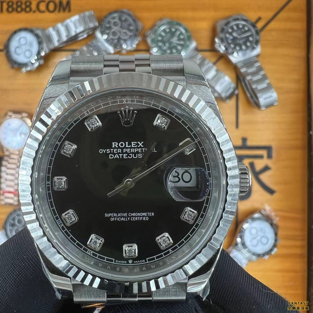 FANTAST實拍高仿圖 C廠CLEAN廠出品 41mm鑽釘 日誌系列