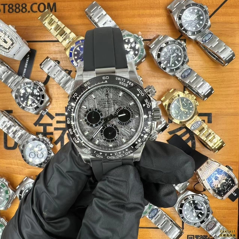 "FANTAST高仿手錶實拍圖 – Clean廠 C廠 水泥灰迪通拿 最新隕石面 進口隕石面 2024年新版本"