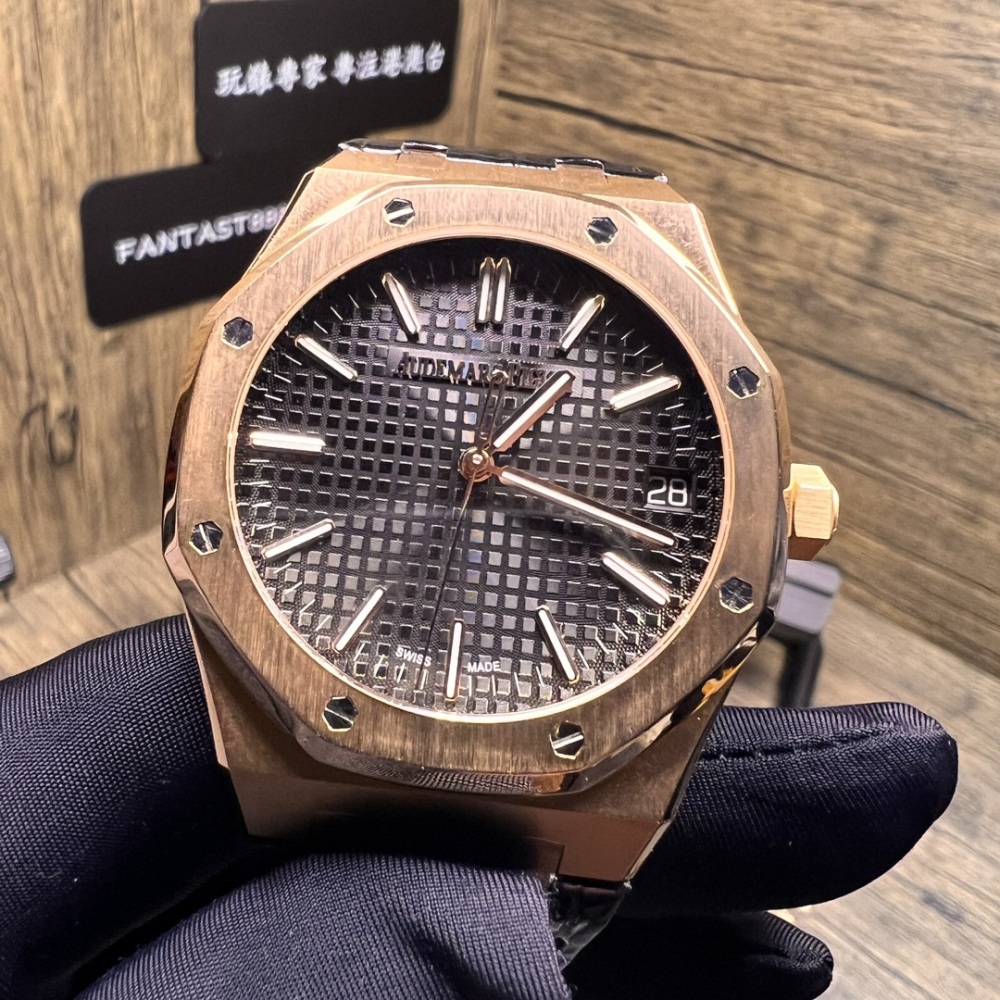 "高仿愛彼AP155000改裝錶盤指針+包金 - APS廠高版本"