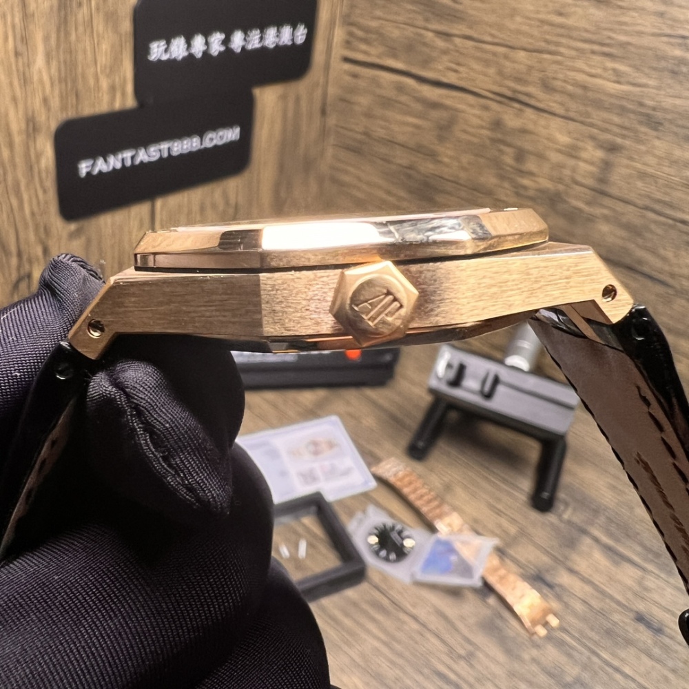 "高仿愛彼AP155000改裝錶盤指針+包金 - APS廠高版本"