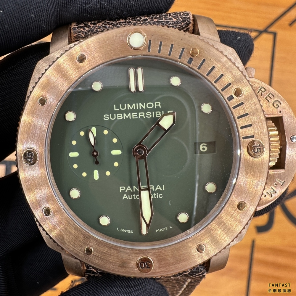 "高仿Panerai PAM382青銅戰士 - 終極完美版機械男表 | 精仿復刻"