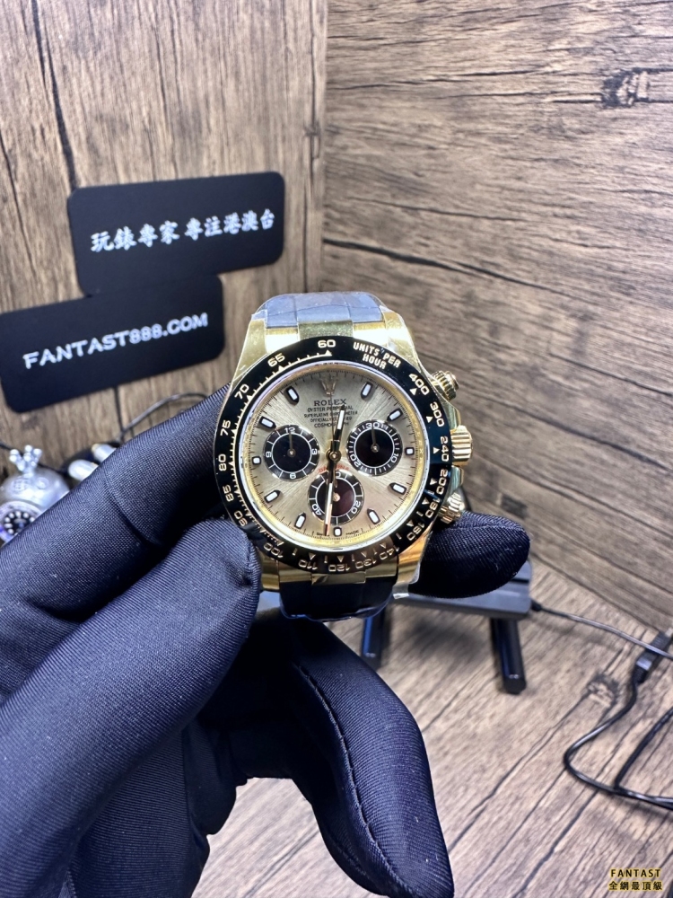 GOLD廠高仿勞力士宇宙計型迪通拿系列M116518ln-0048余文樂同款