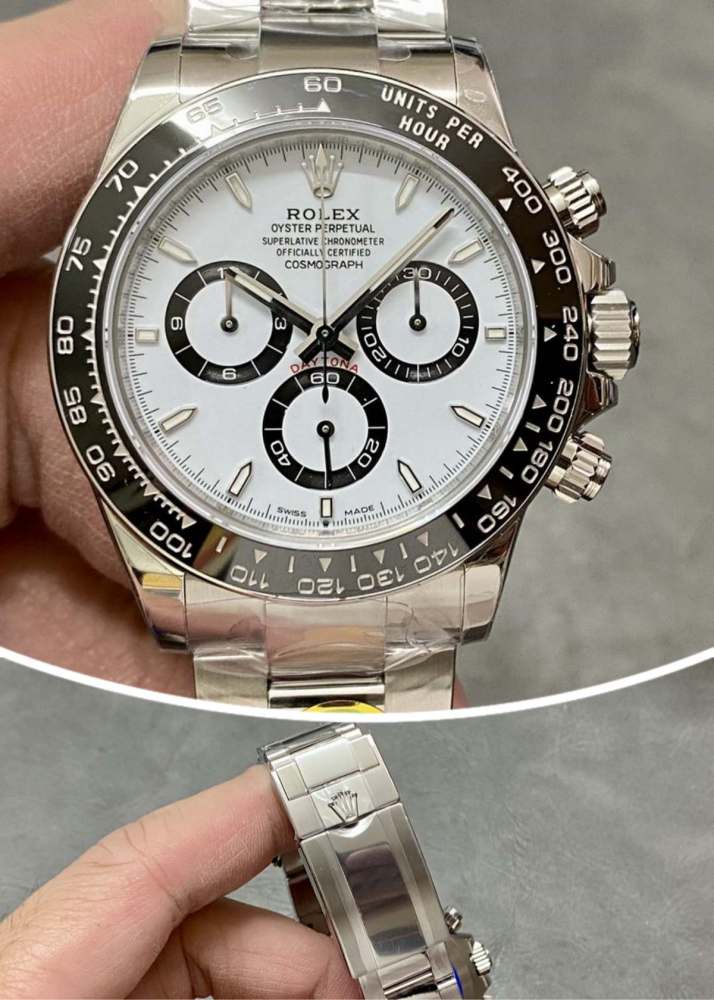 ZF廠全新勞力士迪通拿m126500LN熊貓系列：工藝升級，經典再續