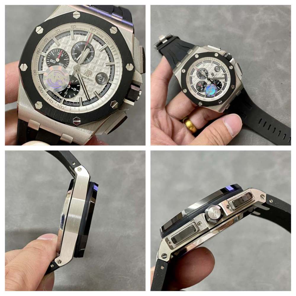 APS廠精製愛彼AP26400SO.OO.A002CA.01復刻腕表：大熊貓