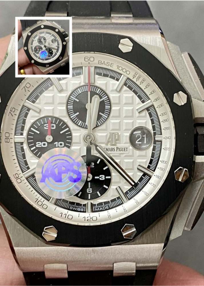 APS廠精製愛彼AP26400SO.OO.A002CA.01復刻腕表：大熊貓