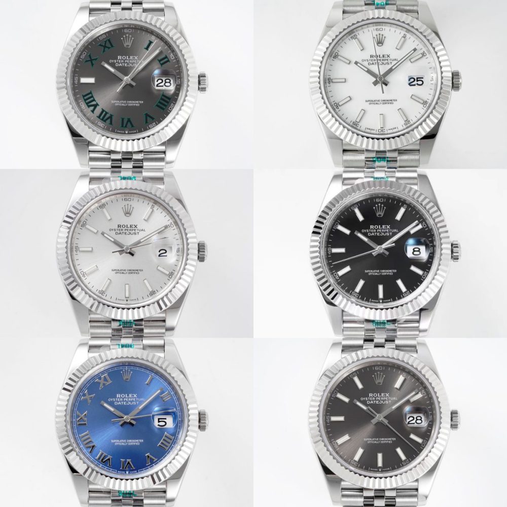 ZF廠：勞力士Date Just 41MM經典系列——6種顏色完美細節展現
