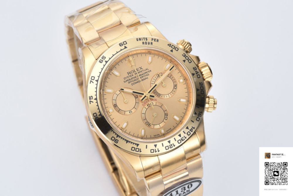 "定制C廠改裝：勞力士配重迪通拿116509配4130機芯"