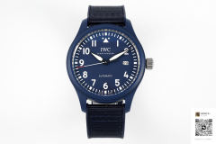 ZF廠萬國飛行員系列藍色錶盤陶瓷款IW328101