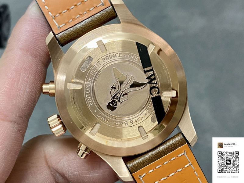 ZF工廠升級版：IW377721金色藍盤萬國飛行員計時系列復刻腕錶