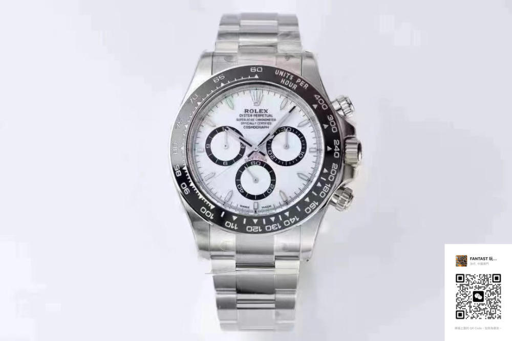 CLEAN廠版2024年最新高仿復刻勞力士熊貓腕錶126500LN V5版本