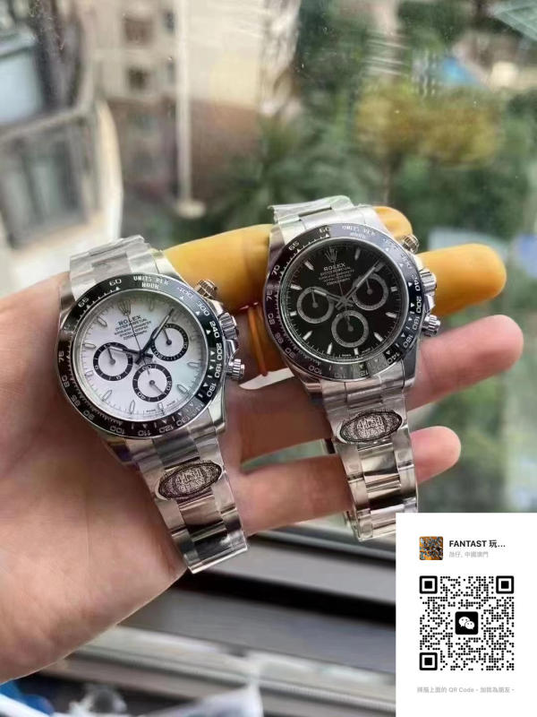 CLEAN廠版2024年最新高仿復刻勞力士熊貓腕錶126500LN V5版本