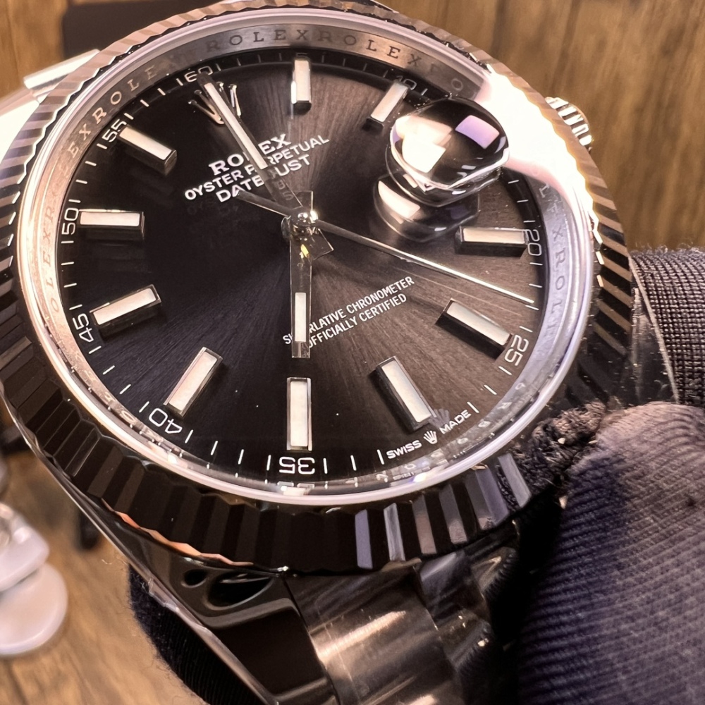 勞力士日誌型系列 m126234-0015 黑面