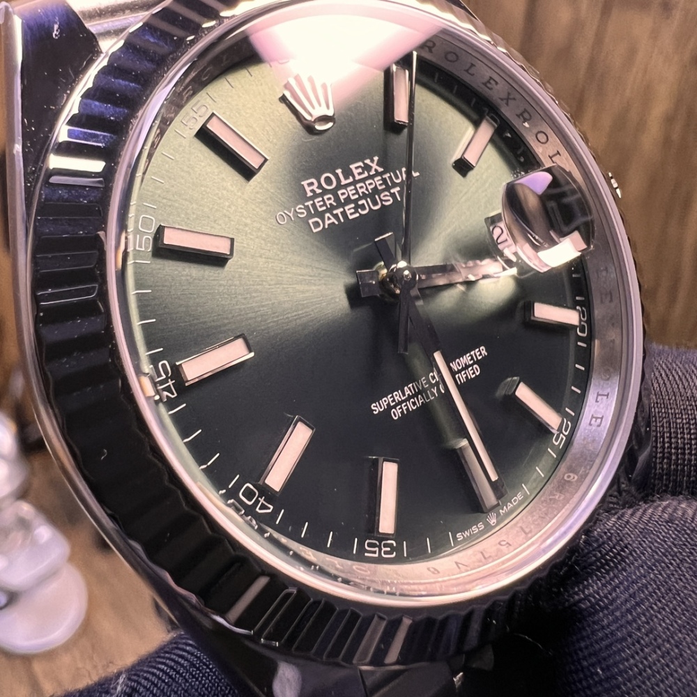 Rolex Datejust 41mm 薄荷綠面盤 M126334-0028：專業級3235機芯 | 高品質複刻
