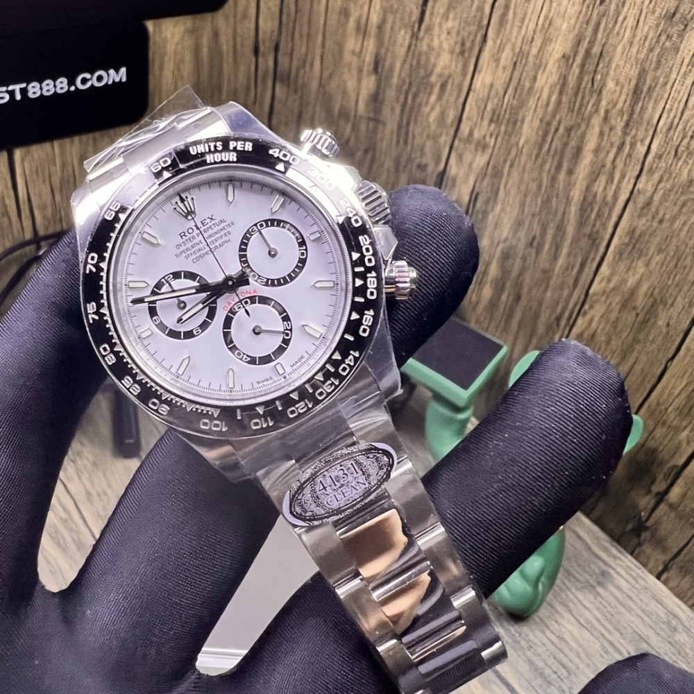 CLEAN廠版2024年最新高仿復刻勞力士熊貓腕錶126500LN V5版本