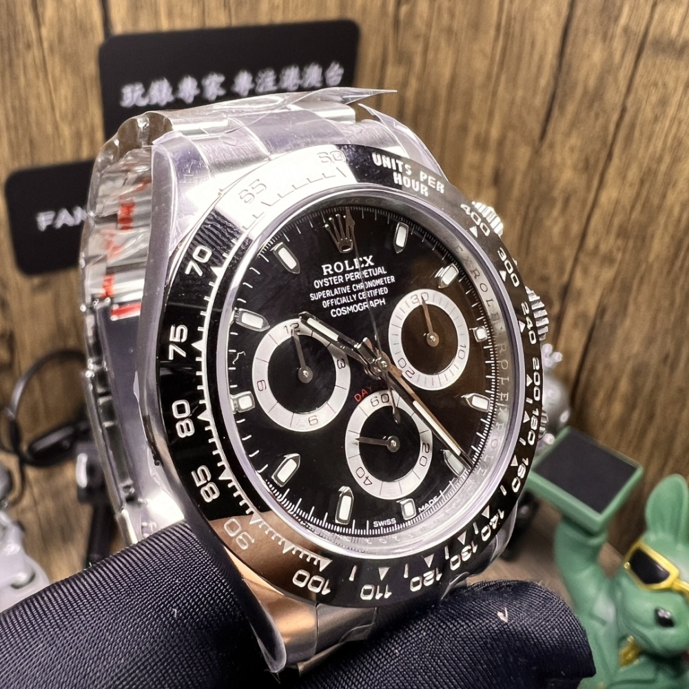 CLEAN廠126500黑色陶瓷迪通拿-正品對比C廠出品