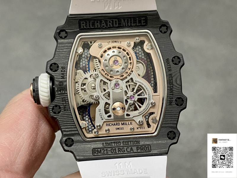 RICHARDMILLE RM21-01 Tourbillon Aerodyne 航空靈感陀飛輪腕錶