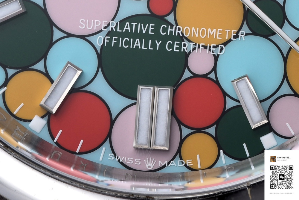 "C厰勞力士蠔式恒動41mm泡泡面手錶m124300-0008 | 精確與耐用"