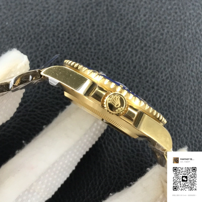 "VS廠勞力士全金藍水鬼126618復刻表 | 3235機芯高品質細節展示"