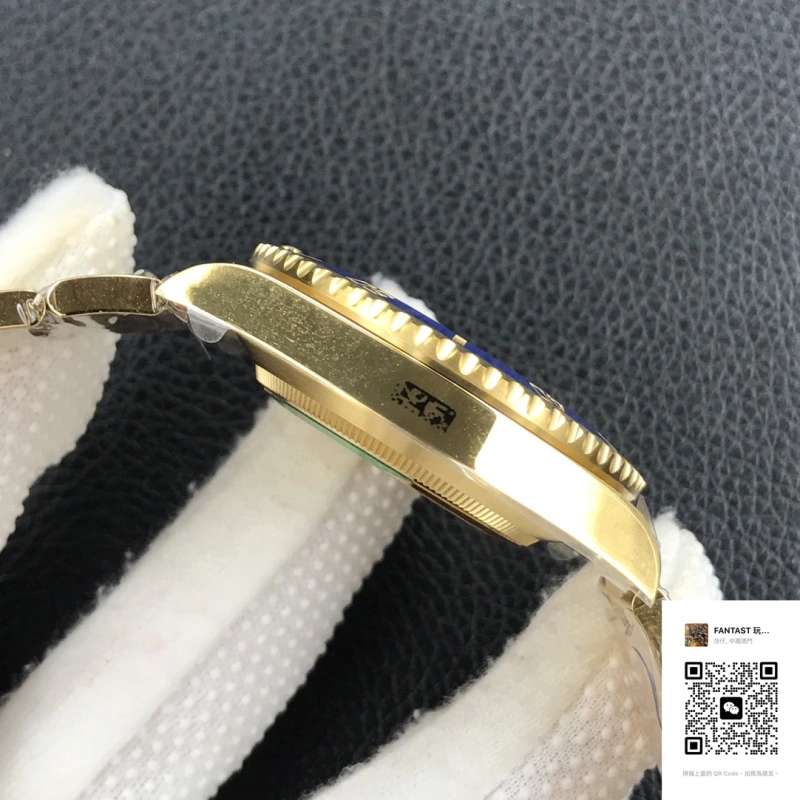 "VS廠勞力士全金藍水鬼126618復刻表 | 3235機芯高品質細節展示"