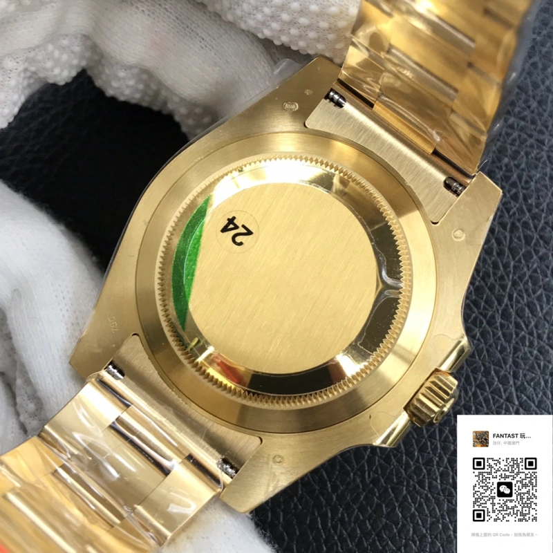 "VS廠勞力士全金藍水鬼126618復刻表 | 3235機芯高品質細節展示"