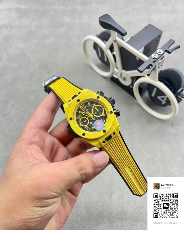 （市場最新最真版本）BBF全新突破 彩色陶瓷問世  HUBLOT 宇舶表BIG BANG Unico