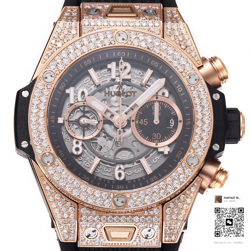 "宇舶Big Bang系列：BBF最新定製恒寶UNICO HUB 1280腕表"