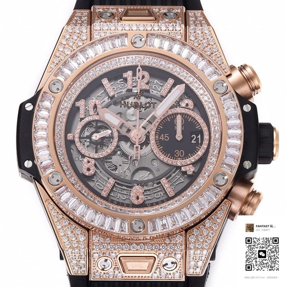 "宇舶Big Bang系列：BBF最新定製恒寶UNICO HUB 1280腕表"