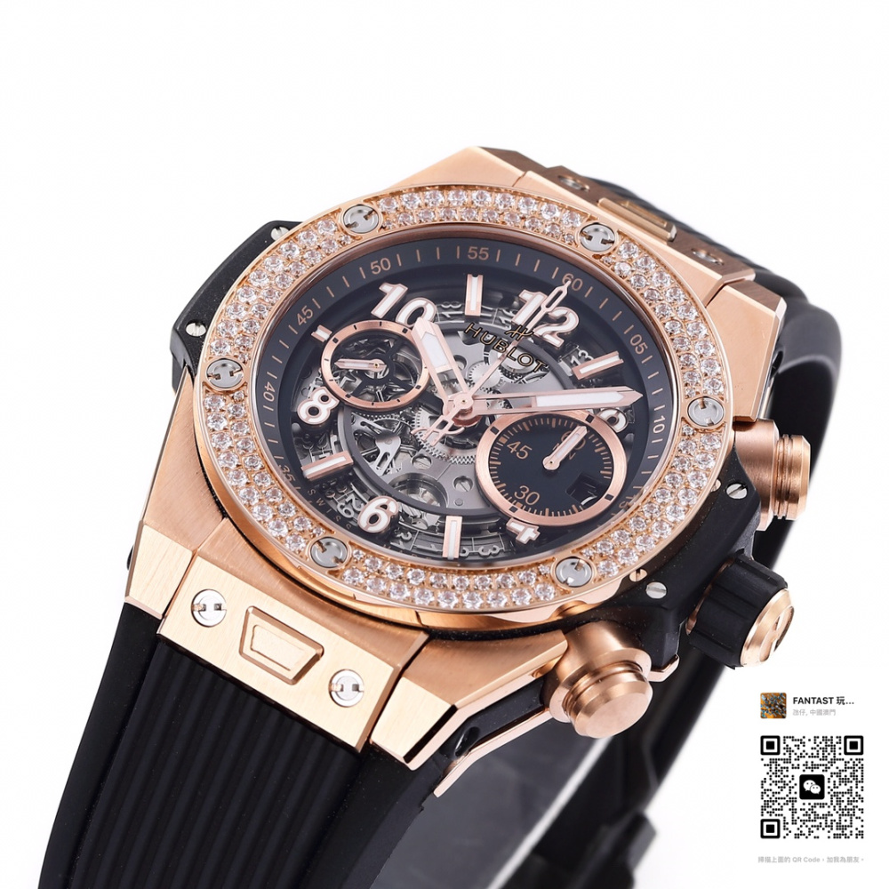 "宇舶Big Bang系列：BBF最新定製恒寶UNICO HUB 1280腕表"