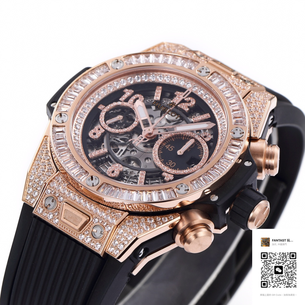 "宇舶Big Bang系列：BBF最新定製恒寶UNICO HUB 1280腕表"