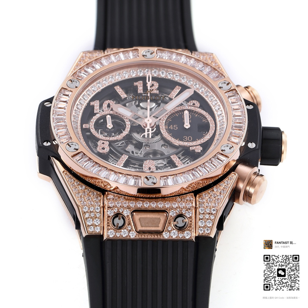 "宇舶Big Bang系列：BBF最新定製恒寶UNICO HUB 1280腕表"