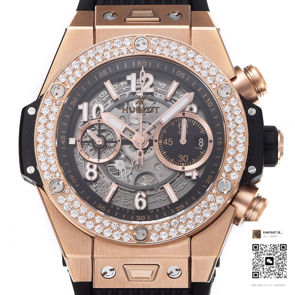 "宇舶Big Bang系列：BBF最新定製恒寶UNICO HUB 1280腕表"