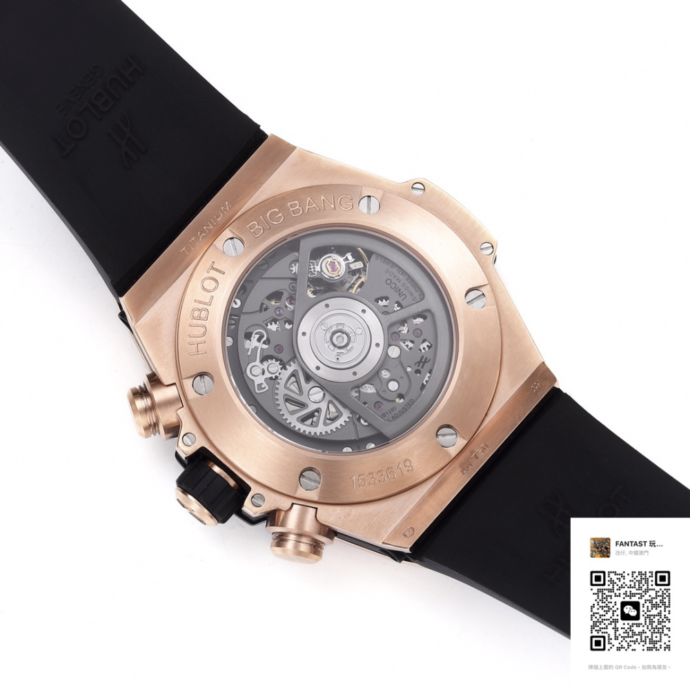 "宇舶Big Bang系列：BBF最新定製恒寶UNICO HUB 1280腕表"
