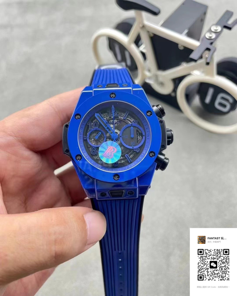 （市場最新最真版本）BBF全新突破 彩色陶瓷問世  HUBLOT 宇舶表BIG BANG Unico