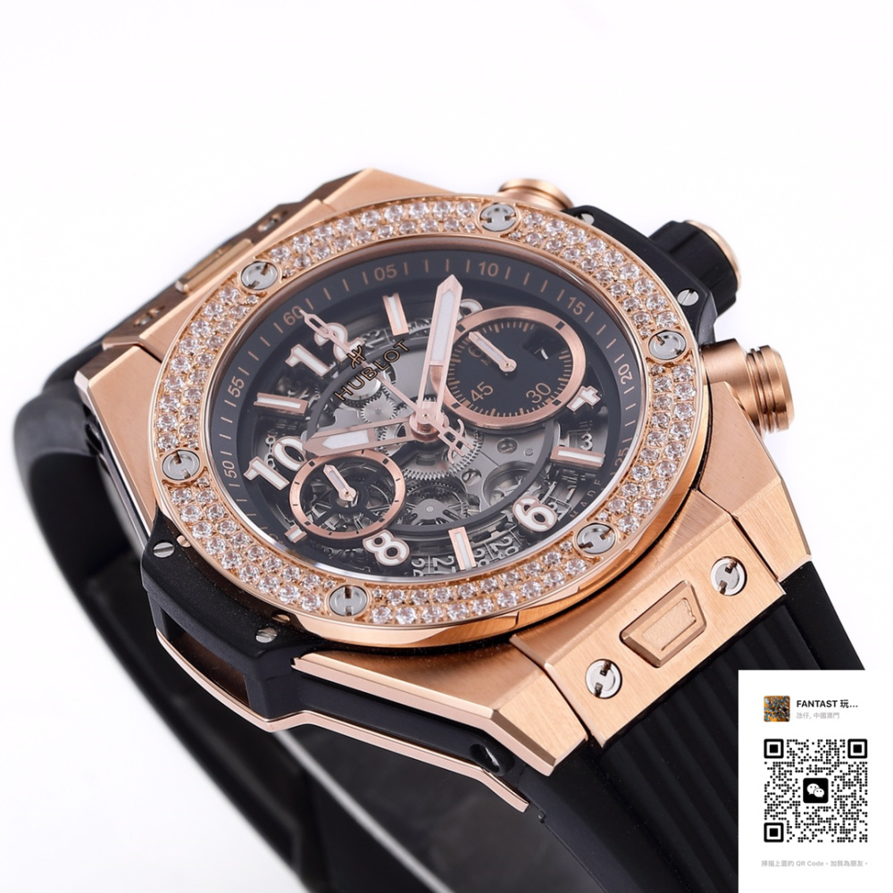 "宇舶Big Bang系列：BBF最新定製恒寶UNICO HUB 1280腕表"