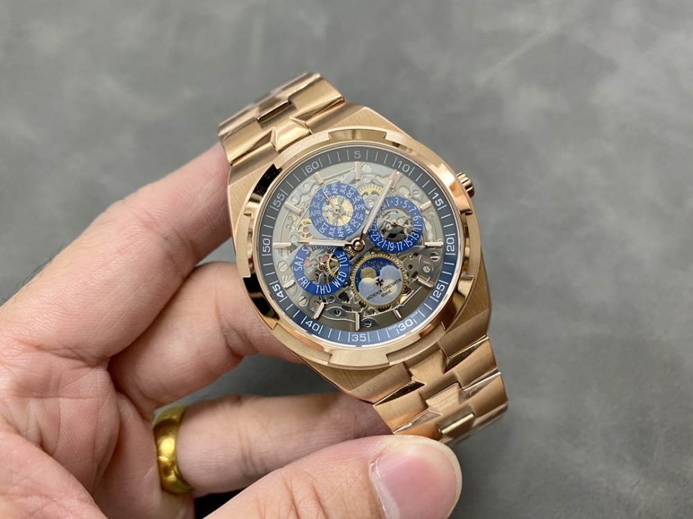 高仿江詩丹頓縱橫四海4300V鏤空手錶 - 1:1復刻Cal.1120QP機芯 | 高品質複製