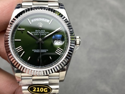 頂級復刻星期日曆型DAY-DATE 40足重版奢華腕錶