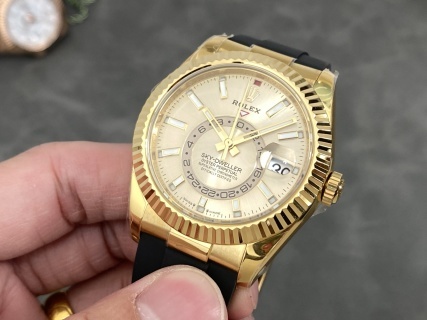 ZF V2重金屬版 勞力士Sky-Dweller天行者 42MM重磅復刻腕錶