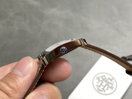 BV Factory 爱马仕Heure H系列腕表，316精钢表壳，瑞士原装机芯，21X21MM