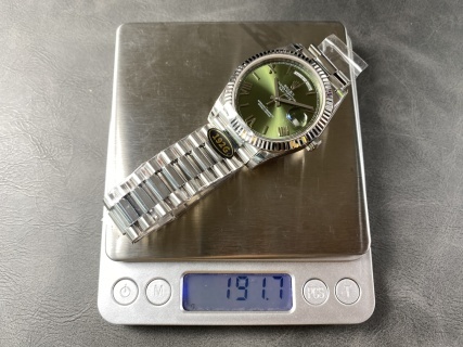 頂級高仿星期日曆型DAY-DATE 40系列足重復刻腕錶