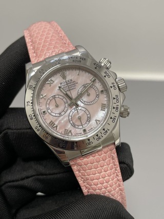 WK 工廠新品 迪通拿粉美人 4130 一體機 頂級高仿手錶