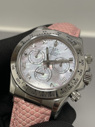 WK 工廠新品 迪通拿粉美人 4130 一體機 頂級高仿手錶