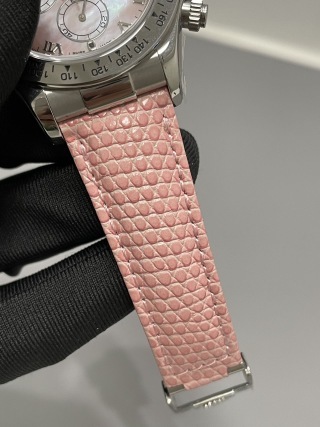 WK 工廠新品 迪通拿粉美人 4130 一體機 頂級高仿手錶