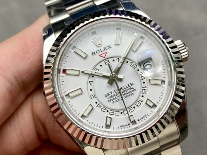 ZF全新系列劳力士天行者Sky-Dweller 42MM 复刻腕表 精钢版