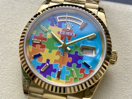 8+·Factory 八厂 巅峰之作 劳力士星期日志型36mm 配重版 鋼帶款