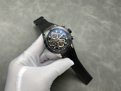 XF泰格豪雅卡莱拉43mm月球表面 CALIBRE HEUER01 精准运动复刻腕表