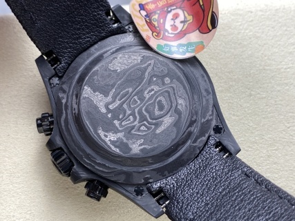 PPM改装 劳力士 迪通拿碳纤维 40mm 宝石方钻圈口 真陨石表盘 莫桑钻云母贝盘 4801/4130机芯