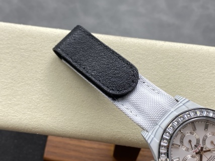 PPM改装 劳力士 迪通拿碳纤维宝石方钻圈口 4801/4130机芯 40mm腕表