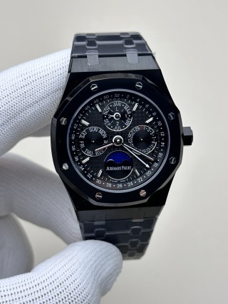 BBR愛彼皇家橡樹萬年曆腕表｜精鋼藍盤｜全功能復刻