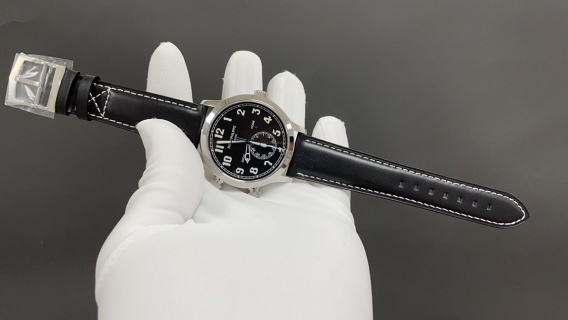 PP百达翡丽飞行家旅行时间腕表REF.5524｜双时区功能｜324SC FUS机芯｜玫瑰金咖啡与蓝色表盘