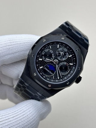 BBR愛彼皇家橡樹萬年曆腕表｜精鋼藍盤｜全功能復刻